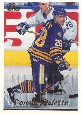 Hockey card Donald Audette
