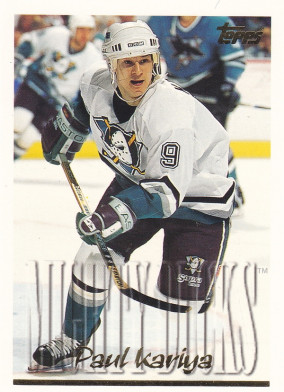 Hockey card Paul Kariya