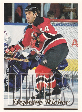 Hockey card Stephane Richer