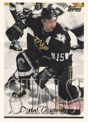 Hockey card Dave Gagner
