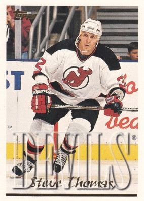 Hockey card Steve Thomas