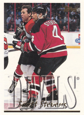 Hockey card Scott Stevens