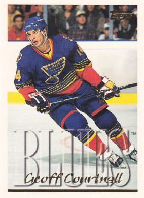 Hockey card Geoff Courtnall