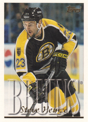 Hockey card Steve Heinze