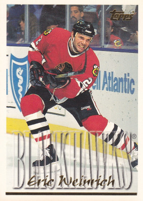 Hockey card Eric Weinrich