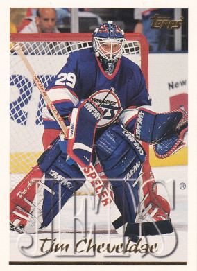 Hockey card Tim Cheveldae