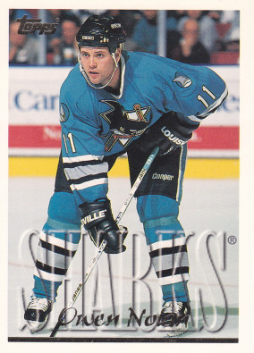 Hockey card Owen Nolan