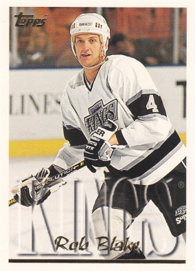Hockey card Rob Blake