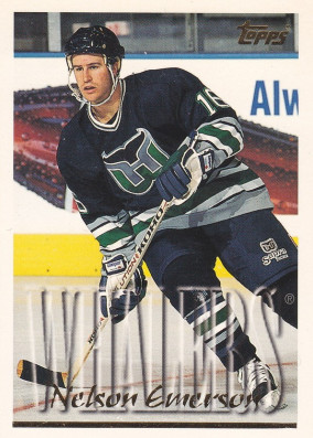 Hockey card Nelson Emerson