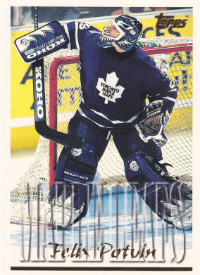 Hockey card Felix Potvin