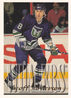 Hockey card Geoff Sanderson