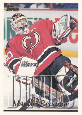 Hockey card Martin Brodeur