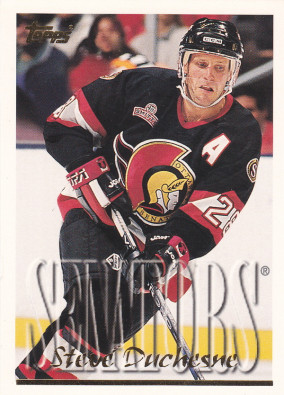 Hockey card Steve Duchesne