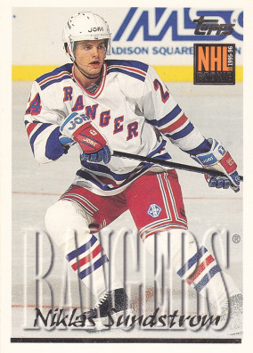 Hockey card Niklas Sundstrom