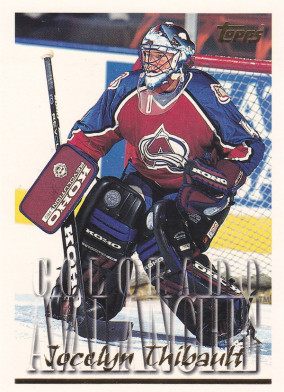 Hockey card Jocelyn Thibault