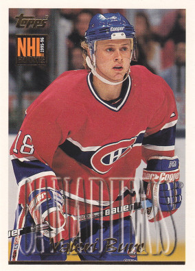 Hockey card Valeri Bure