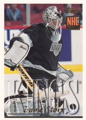 Hockey card Jamie Storr
