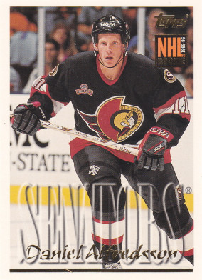 Hockey card Daniel Alfredsson