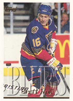 Hockey card Brett Hull