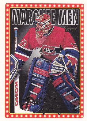 Hockey card Patrick Roy