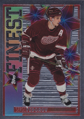 Hockey card Sergei Fedorov
