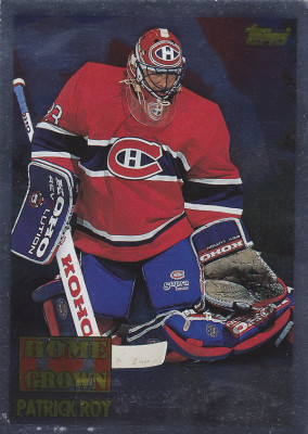 Hockey card Patrick Roy