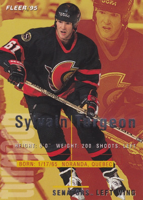 Hockey card Sylvain Turgeon