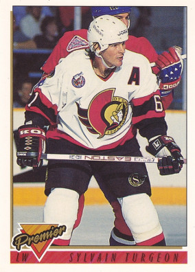 Hockey card Sylvain Turgeon
