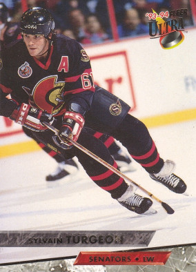 Hockey card Sylvain Turgeon