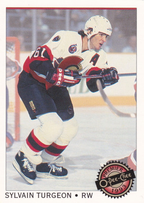 Hockey card Sylvain Turgeon