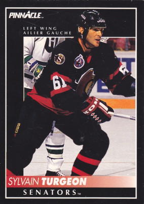 Hockey card Sylvain Turgeon