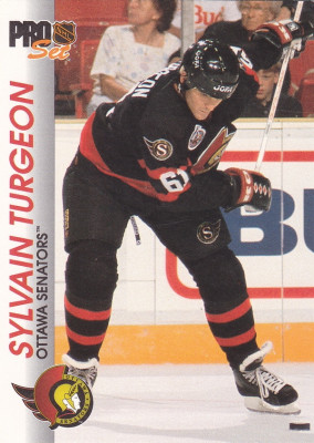 Hockey card Sylvain Turgeon