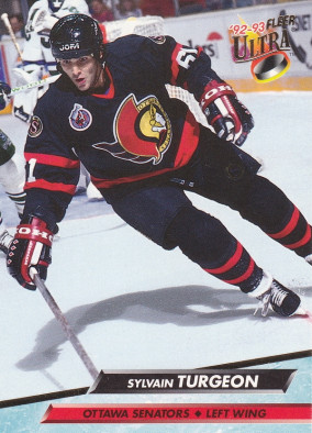 Hockey card Sylvain Turgeon