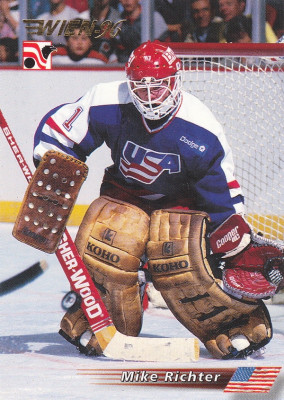 Hockey card Mike Richter