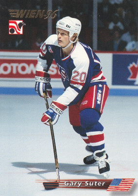 Hockey card Gary Suter