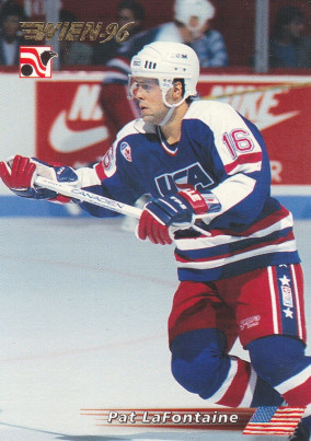 Hockey card Pat LaFONTAINE