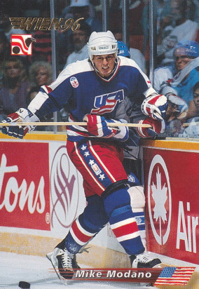 Hockey card Mike Modano