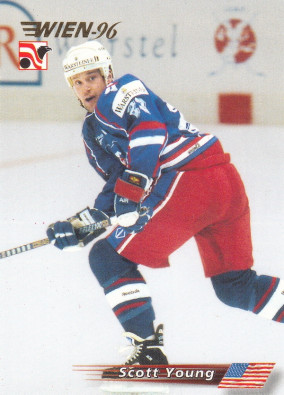 Hockey card Scott Young