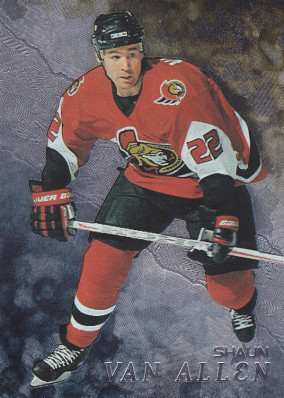 Hockey card Shaun Van Allen