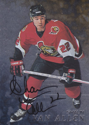 Hockey card Shaun Van Allen