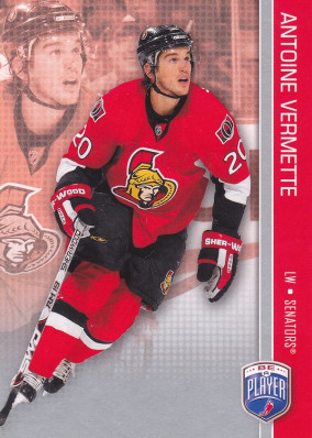 Hockey card Antoine Vermette