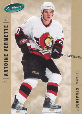 Hockey card Antoine Vermette
