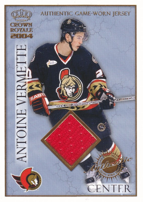 Hockey card Antoine Vermette