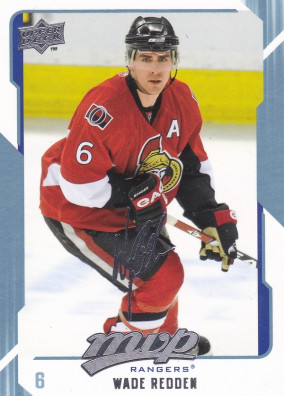 Hockey card Wade Redden