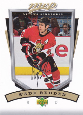 Hockey card Wade Redden