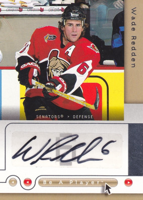 Hockey card Wade Redden