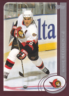 Hockey card Wade Redden