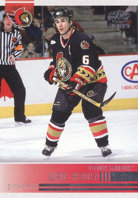 Hockey card Wade Redden