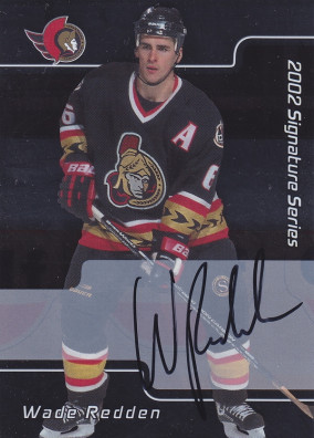 Hockey card Wade Redden