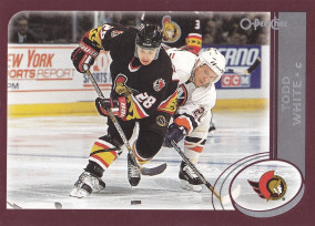 Hockey card Todd White